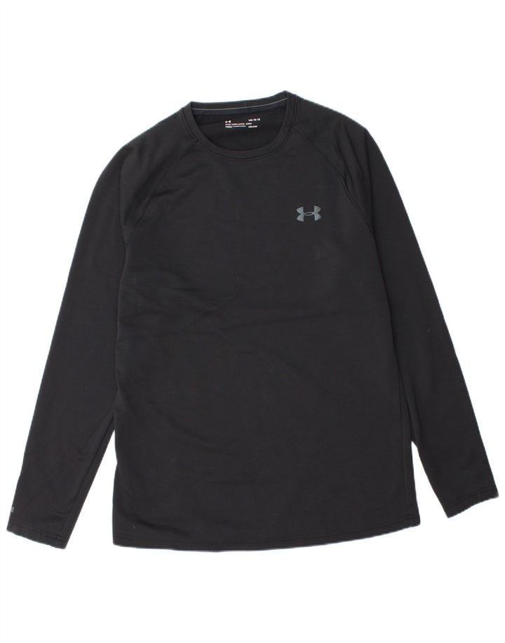 UNDER ARMOUR Cold Gear Top cu mânecă lungă pentru bărbați, mare, negru