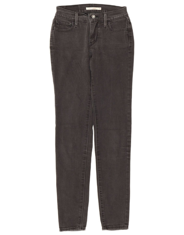 Blugi Levi's 710 Super Skinny pentru femei W26 L30 bumbac gri