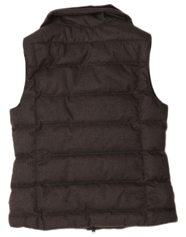 Jack Wolfskin Gilet căptușit pentru femei UK 12 Medium Gri Poliester