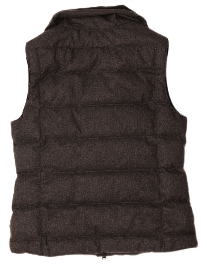 Jack Wolfskin Gilet căptușit pentru femei UK 12 Medium Gri Poliester