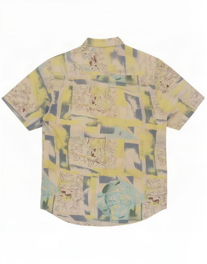 Cămașă cu mânecă scurtă pentru bărbați Bodoni Mărimea 39/40 Medium, multicoloră, mozaic