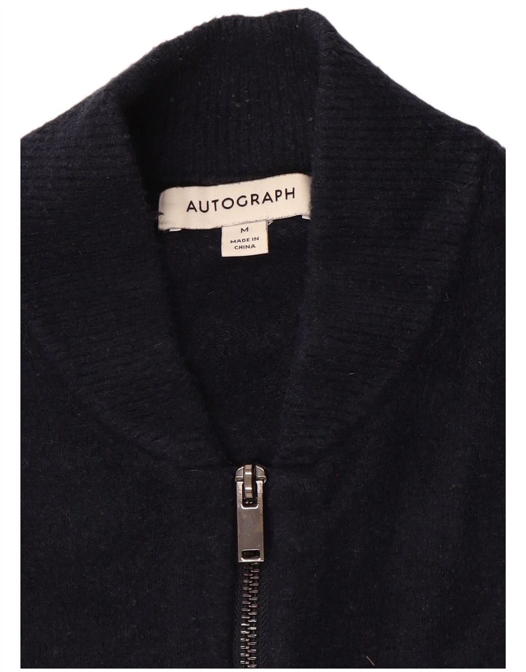 Pulover cardigan cu autograf Marks & Spencer pentru bărbați, mediu bleumarin