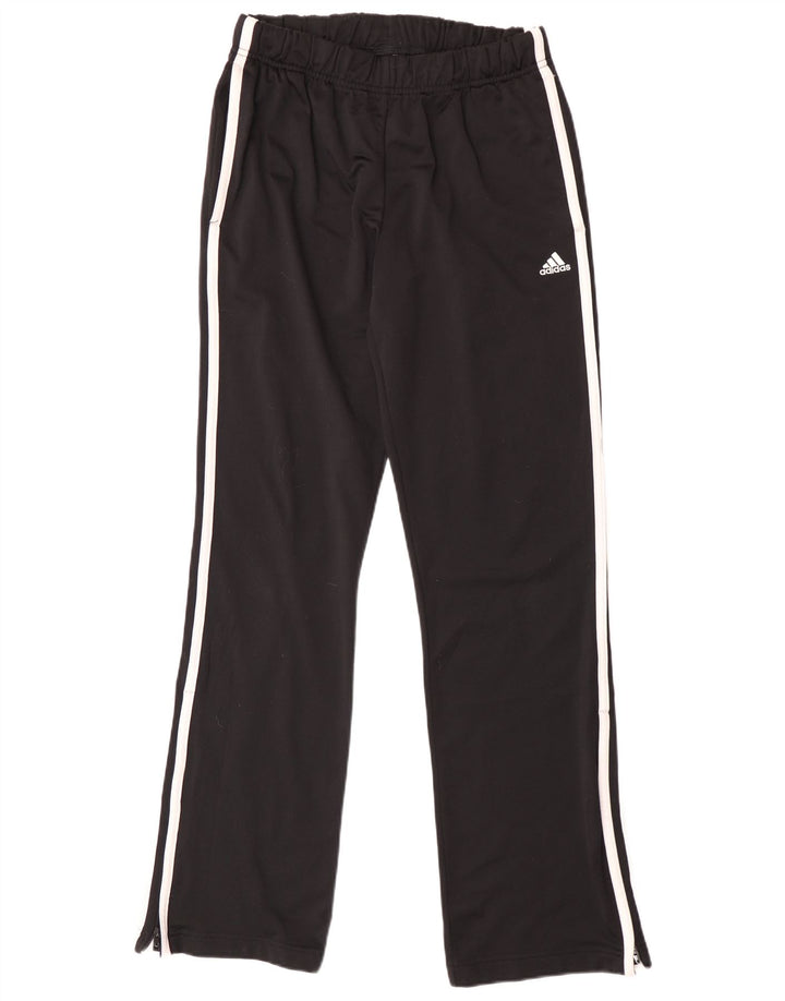 Pantaloni de trening Adidas baieti 15-16 ani poliester negru