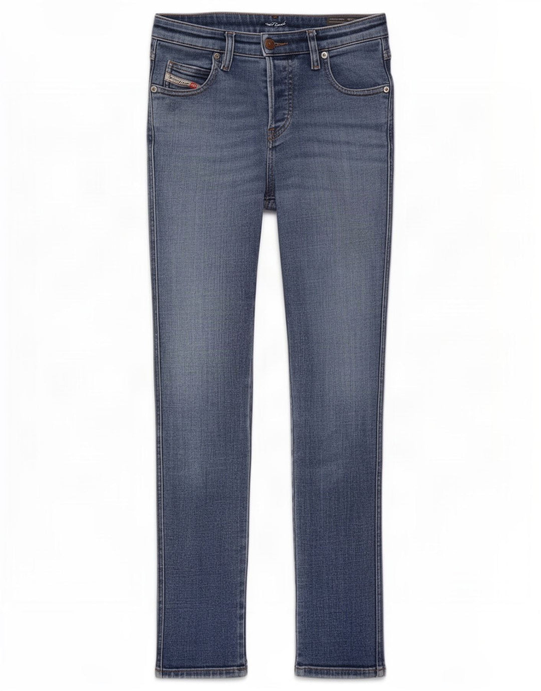 Blugi pentru femei Diesel Babhila Regular Slim W26 L28 Albastru