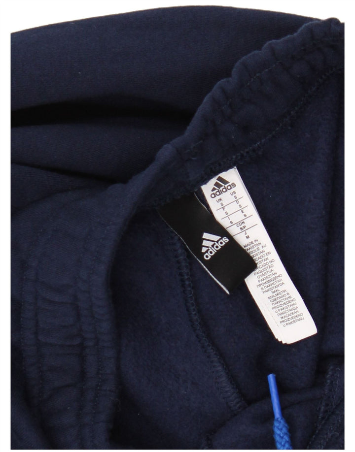 Pantaloni de trening pentru bărbați Adidas Pantaloni de jogging mici Bumbac bleumarin