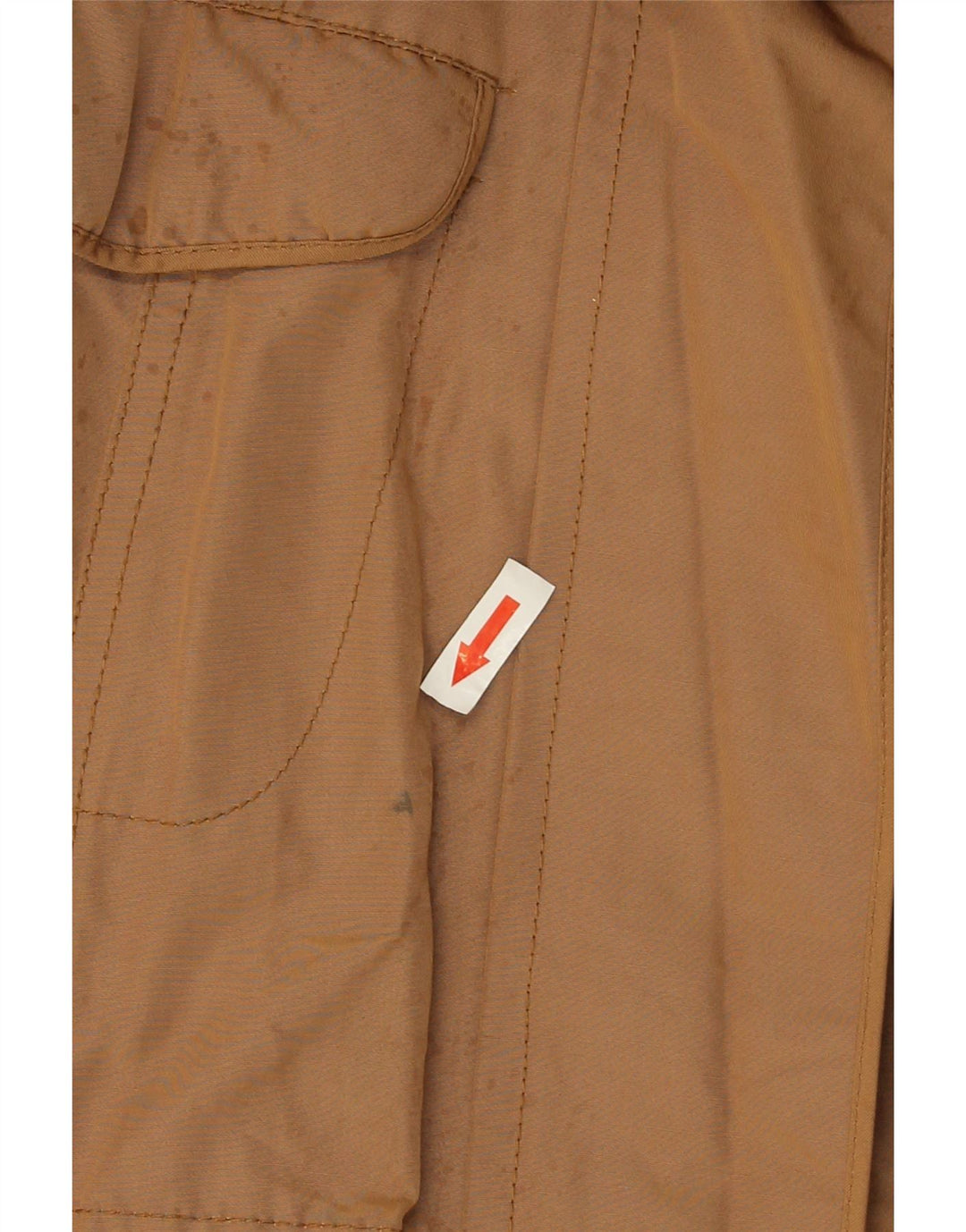 Massimo Dutti Jachetă Utilitară pentru Femei UK 14 Medium Beige Bumbac