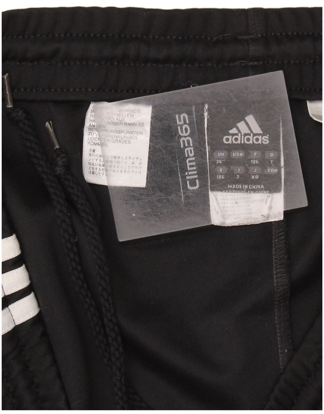 Pantaloni de trening ADIDAS Clima 365 pentru bărbați, mari, negru, poliester
