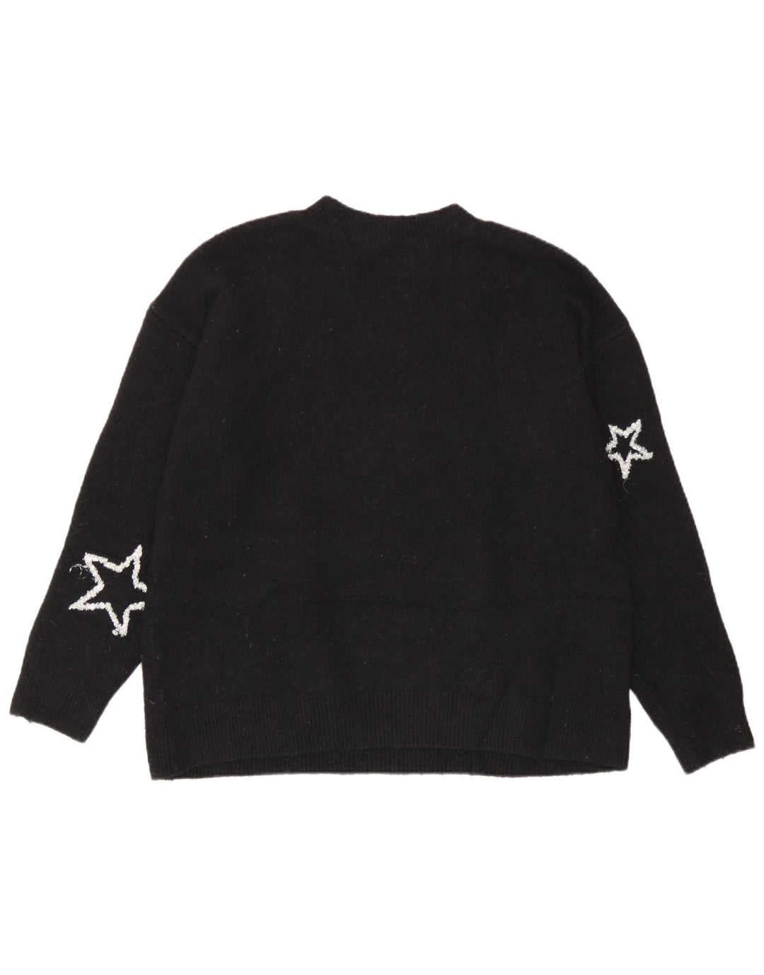 Pulover pentru femei Marks & Spencer cu decolteu triplu UK 14 Medium Negru