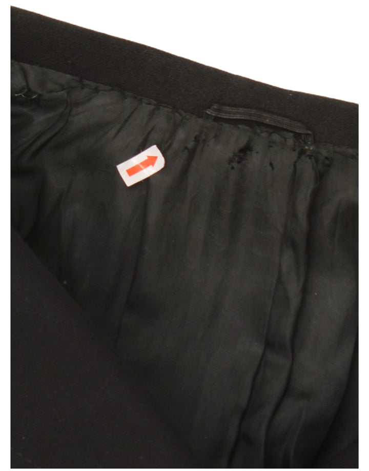 Pardesiu VINTAGE pentru femei UK 14 Medium Black