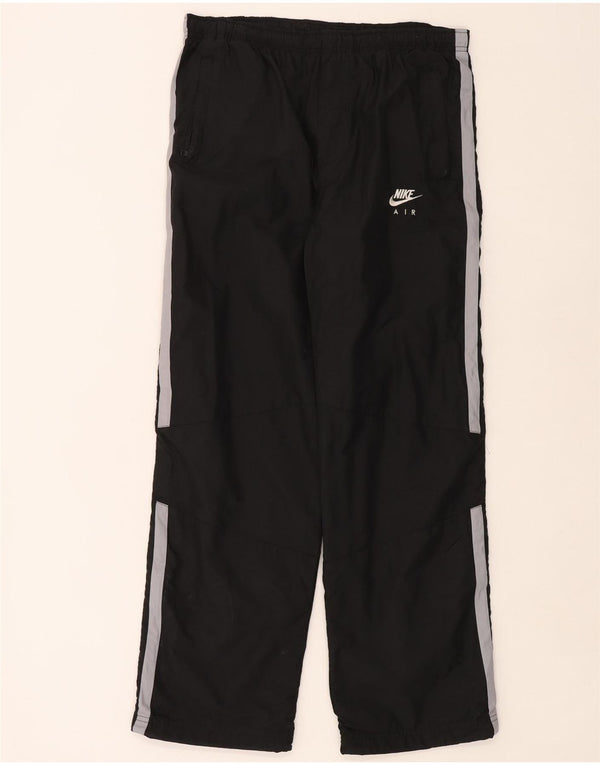 Nike Boys Graphic Tracksuit Trousers 13-14 Years XL Black Colourblock