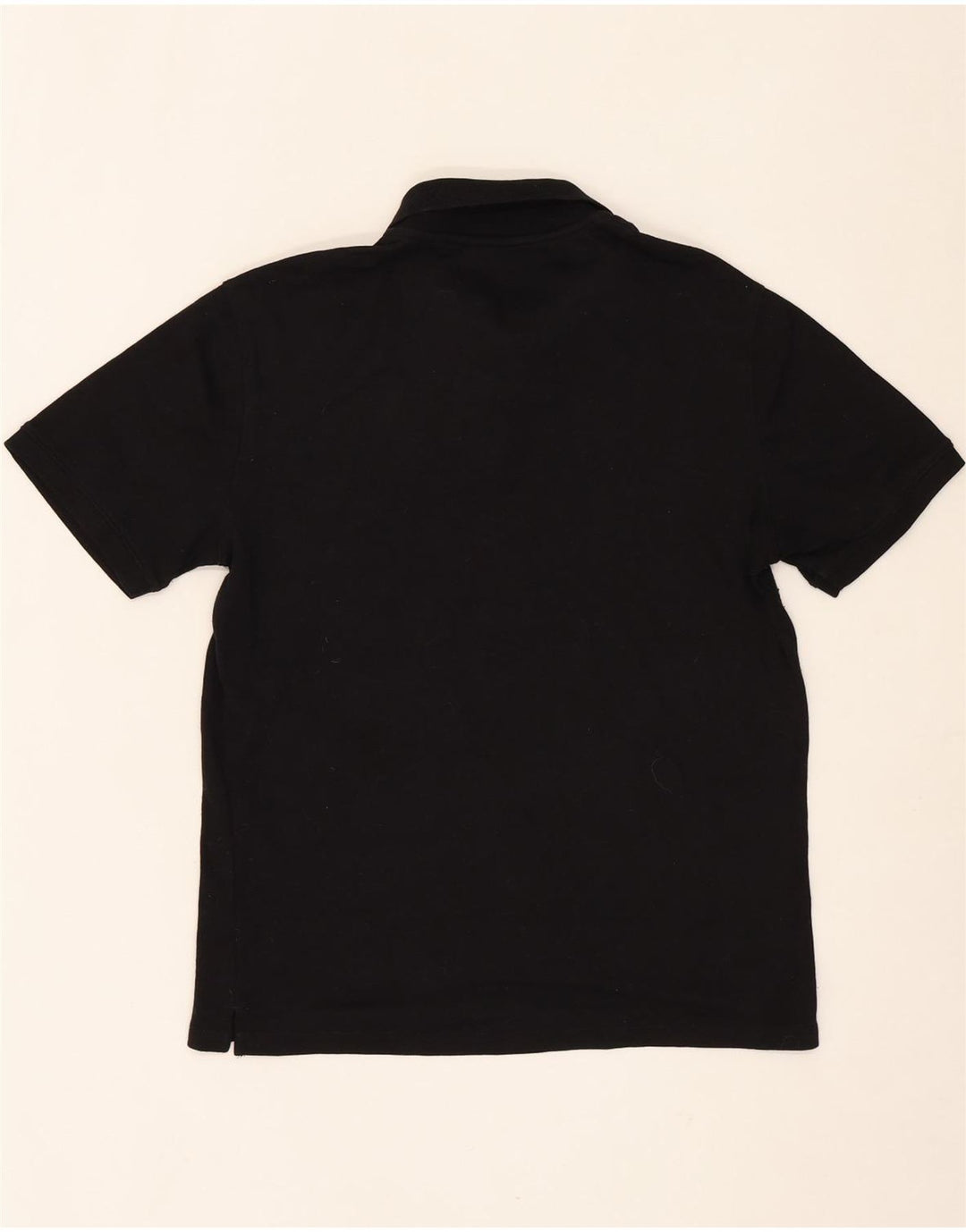 DKNY Mens Polo Shirt Medium Black Cotton Vintage Dkny and Second-Hand Dkny from Messina Hembry 