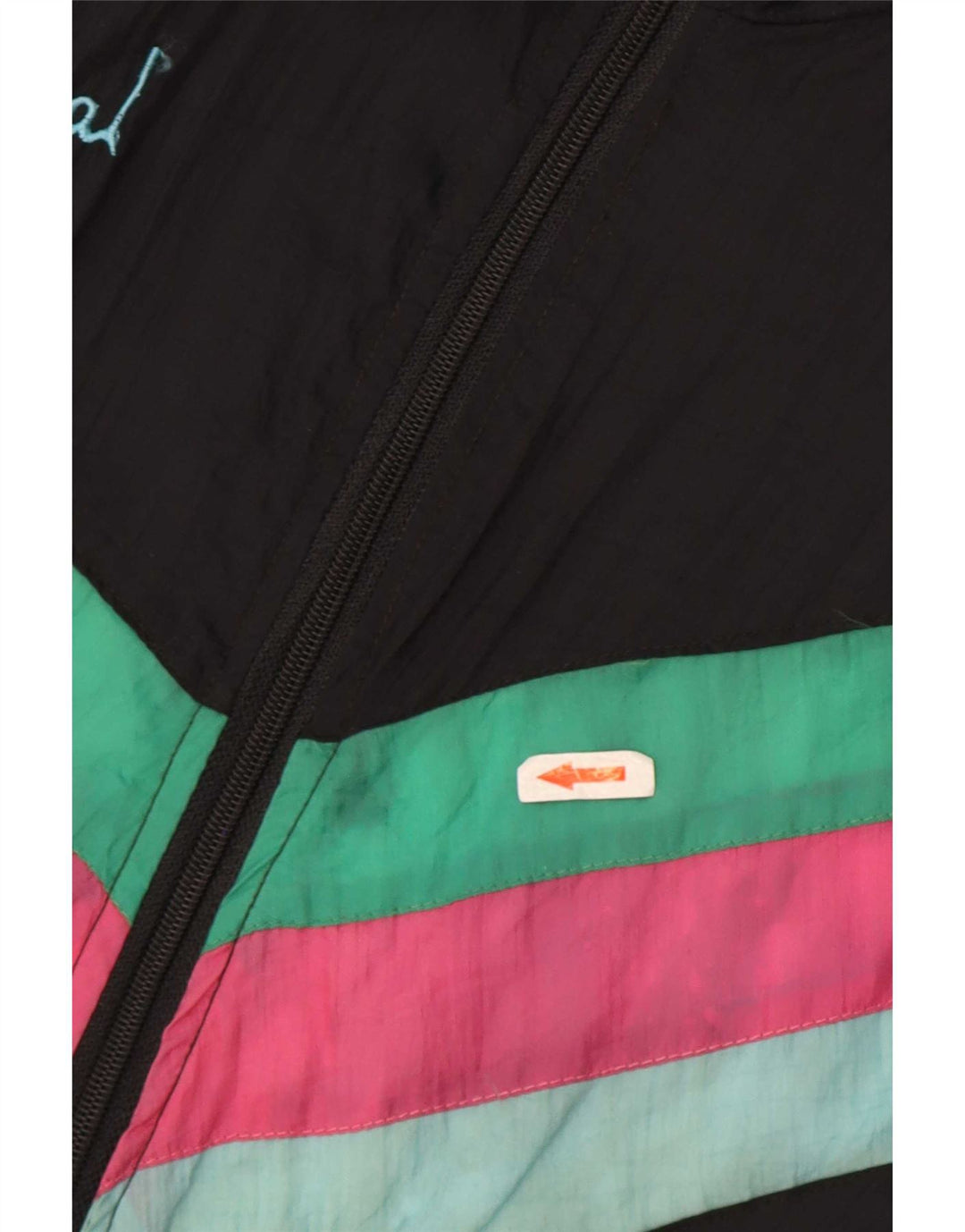 Jachetă de trening pentru bărbați Creation, XL, neagră, poliamidă color bloc