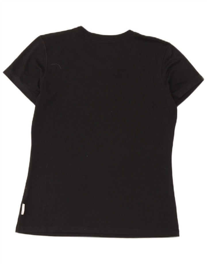 Tricou grafic Nike Dri Fit pentru femei Top UK 14 Medium Negru