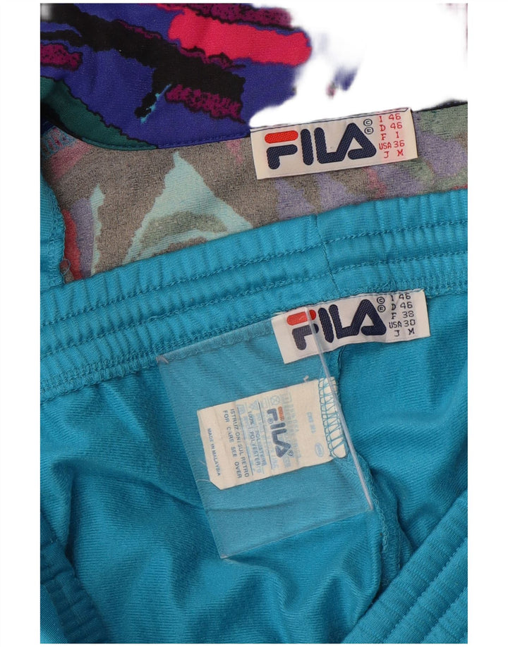 Trening complet pentru bărbați Fila, albastru mediu, poliester color bloc