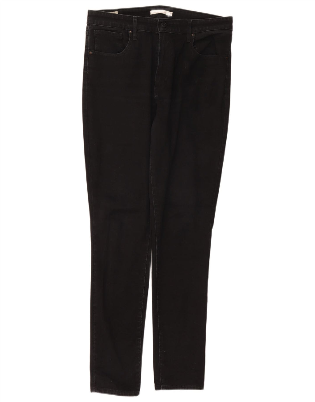 Blugi skinny cu talie mare Levi's 721 pentru femei W32 L30 negri