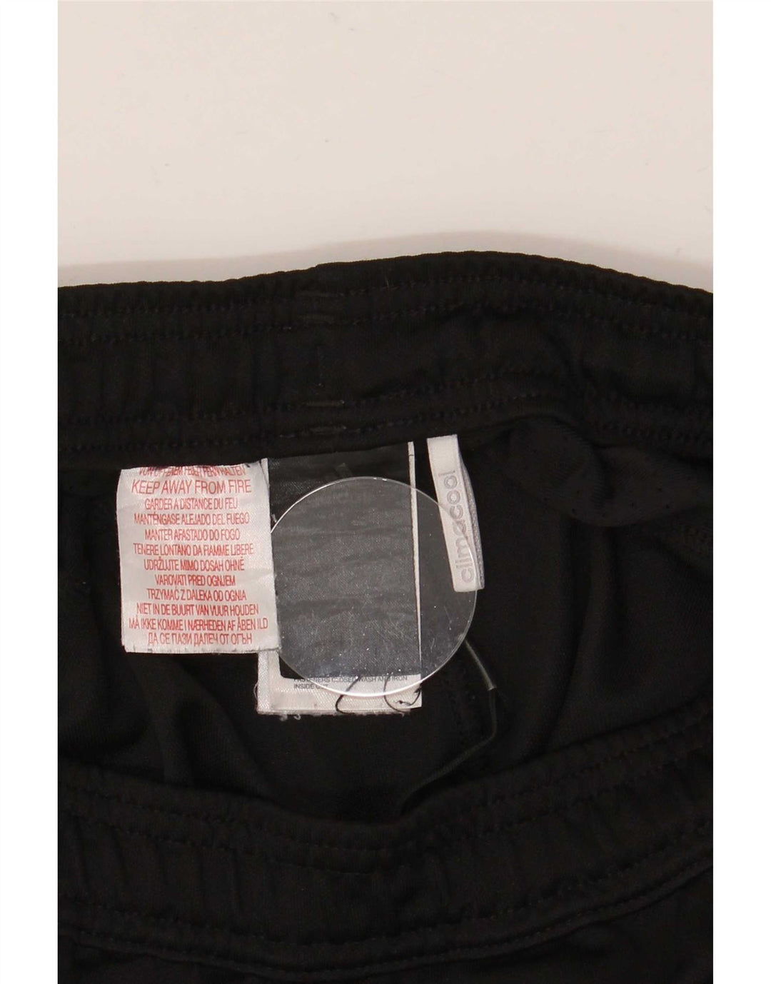Pantaloni de trening Adidas Climacool pentru baieti 13-14 ani poliester negru