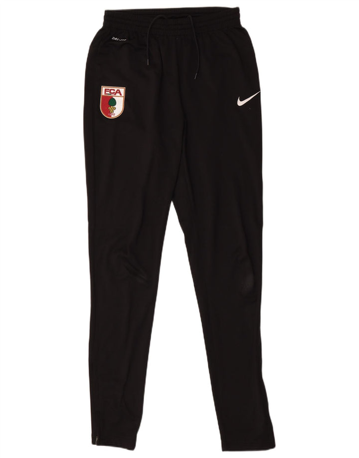 Pantaloni de trening Nike FC Augsburg pentru bărbați, poliester negru mic