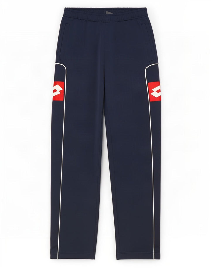 Pantaloni de trening grafic pentru bărbați Lotto, albastru bleumarin mediu