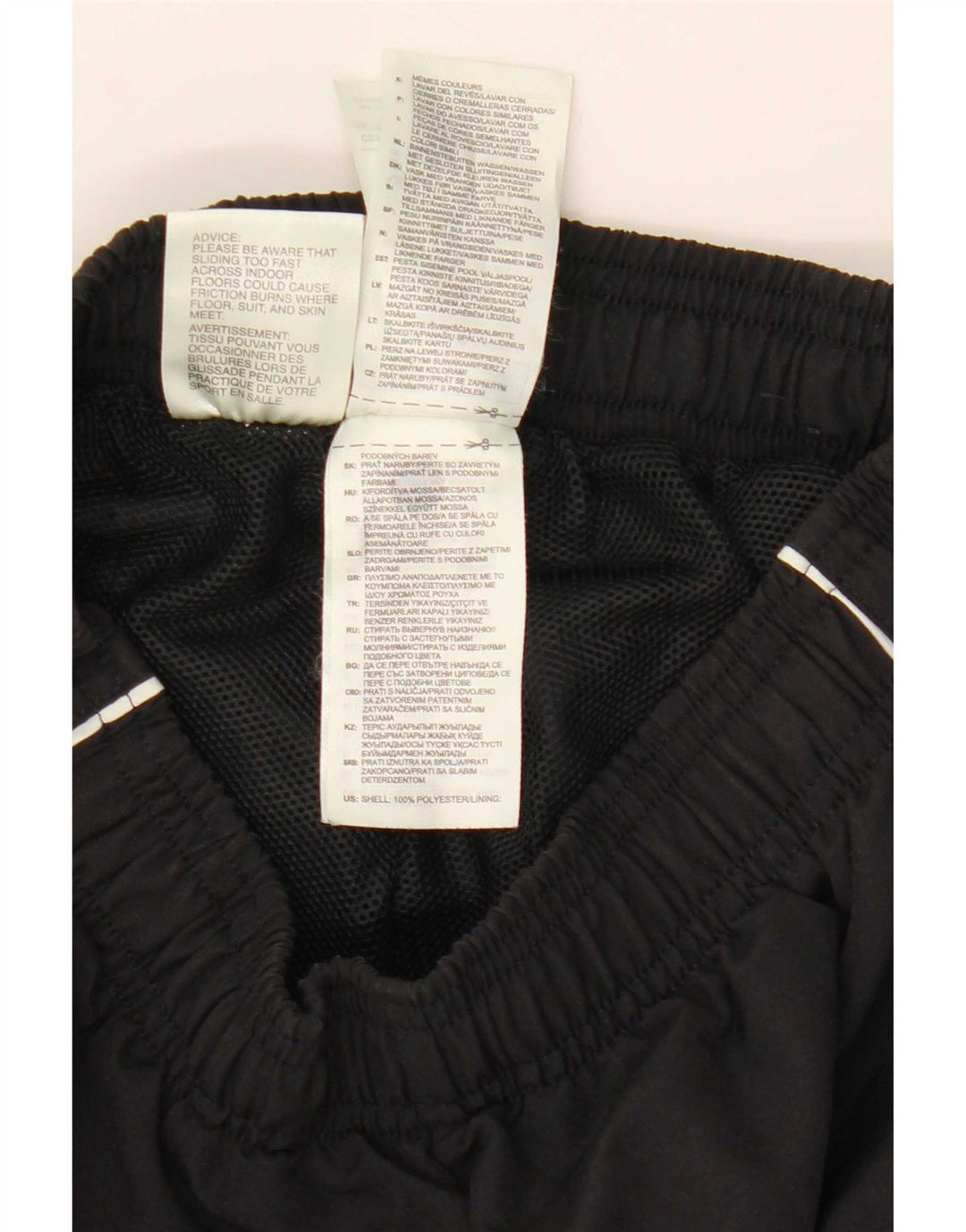 Pantaloni de trening Adidas pentru bărbați XS poliester negru