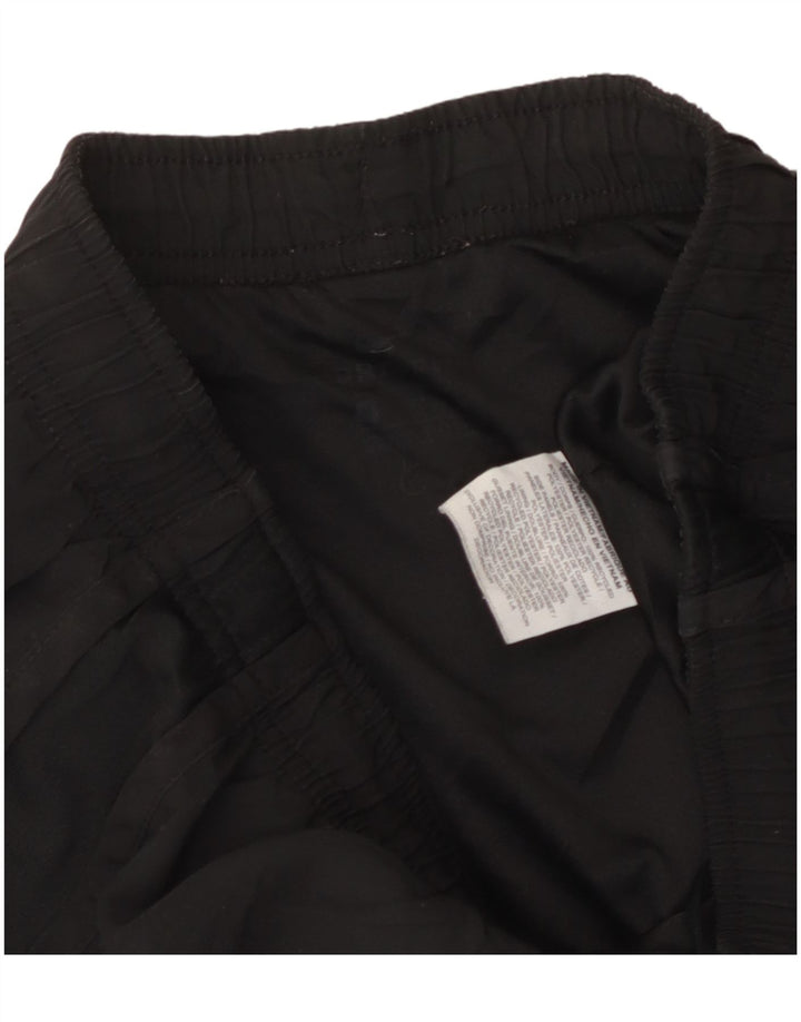 Pantaloni scurti sport NIKE Dri Fit pentru femei UK 14 Poliester mediu negru