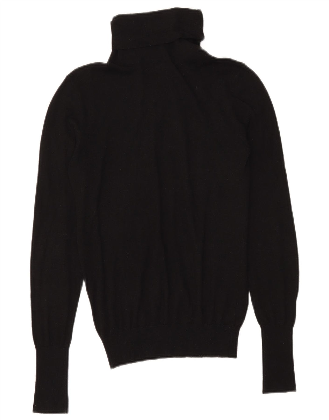 Pulover cu gât rulat Zara pentru femei UK 10 Mic Negru Modal
