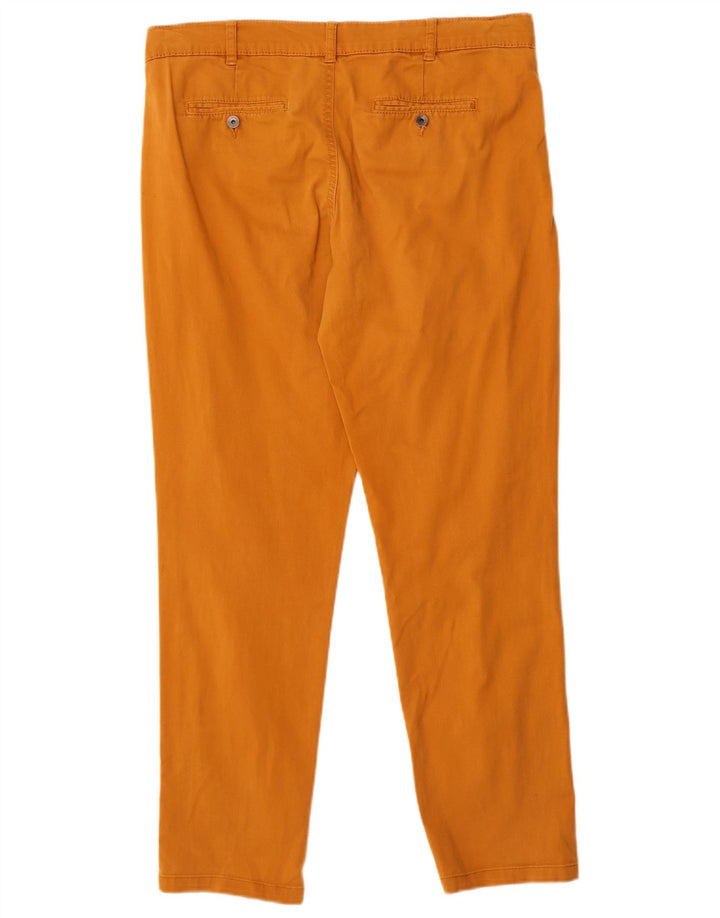 Pantaloni chino pentru femei Benetton L34 L29 portocaliu
