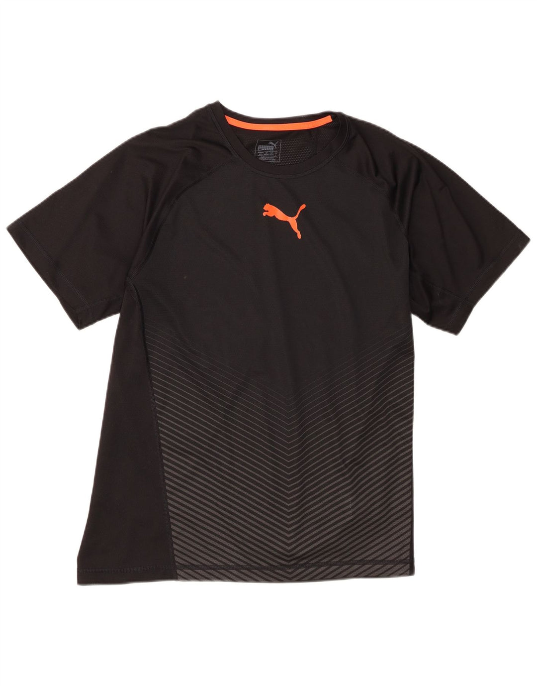 Tricou pentru bărbați Puma Top mare, negru, poliester color bloc