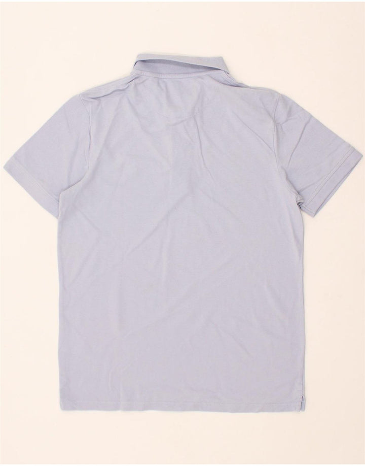 LYLE & SCOTT Mens Polo Shirt Medium Purple Cotton Vintage Lyle & Scott and Second-Hand Lyle & Scott from Messina Hembry 