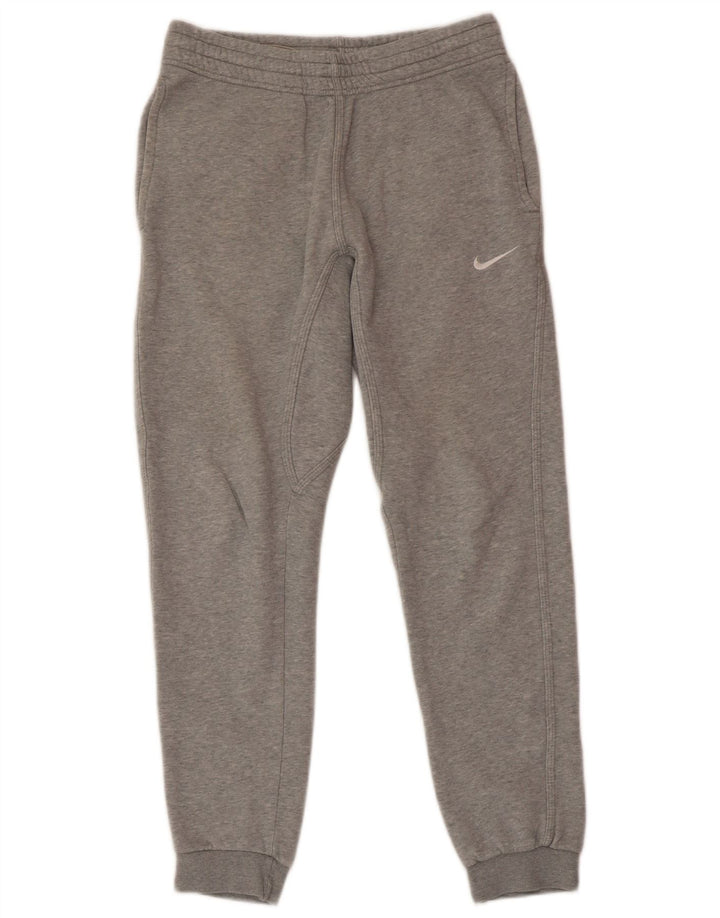 Pantaloni de trening pentru bărbați NIKE Pantaloni de jogging mici, gri, bumbac