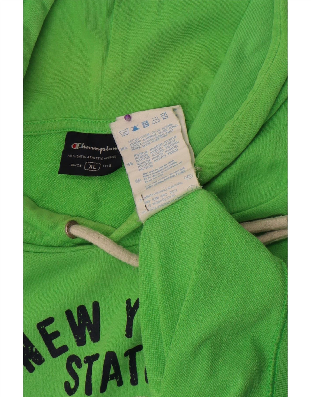 Pulover grafic pentru bărbați Champion XL Poliester verde