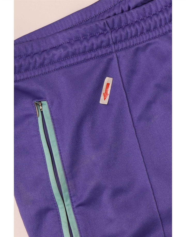 Pantaloni de trening grafic Asics pentru bărbați IT 50 Mov mediu Colorblock
