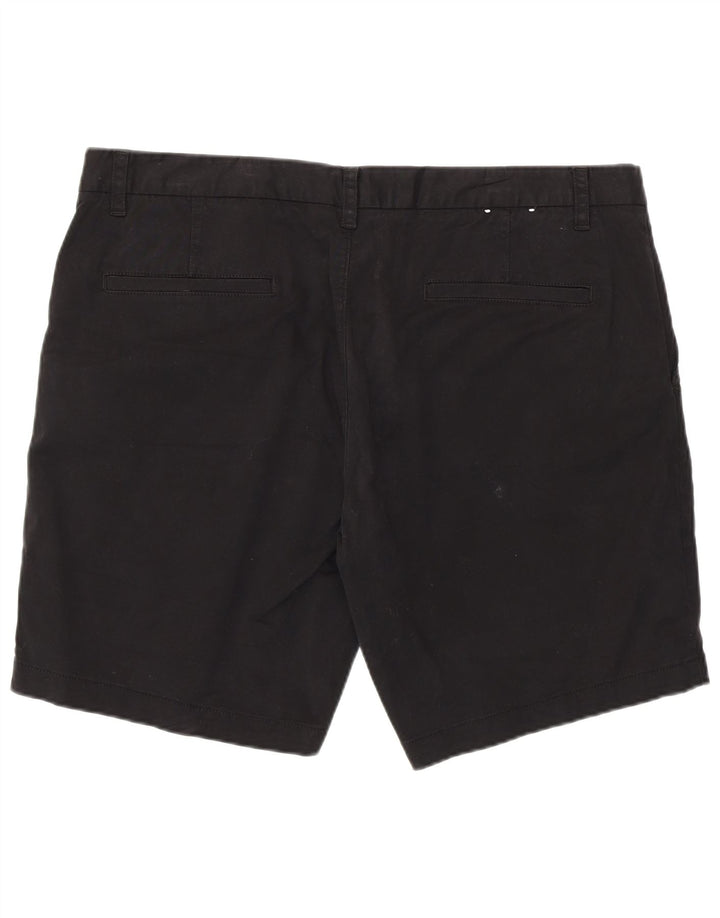 Pantaloni scurți chino pentru bărbați French Connection W38 XL, bumbac negru
