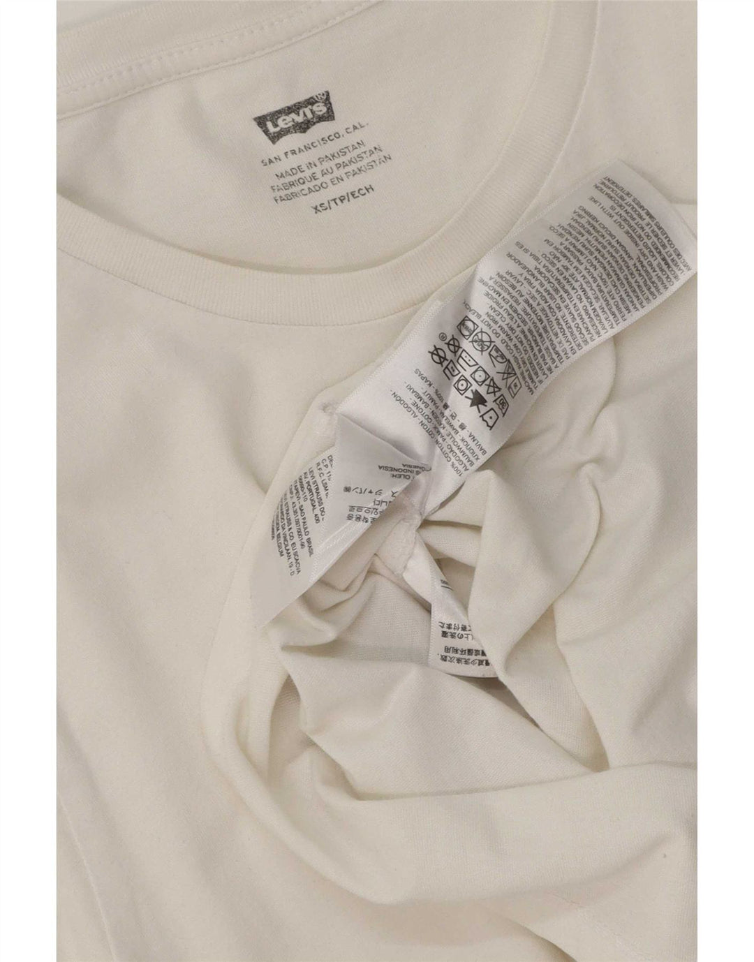 Tricou grafic pentru bărbați Levi's Top XS Alb