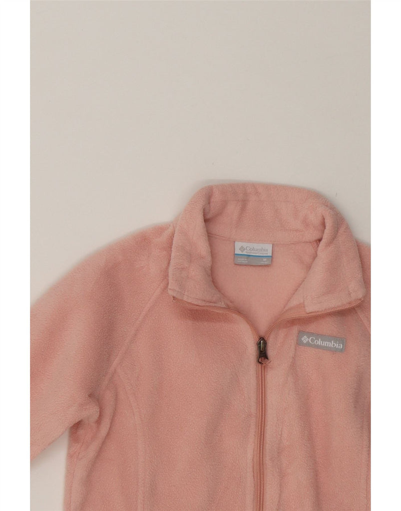 COLUMBIA Girls Fleece Jacket 10-11 Years Medium  Pink Polyester Vintage Columbia and Second-Hand Columbia from Messina Hembry 
