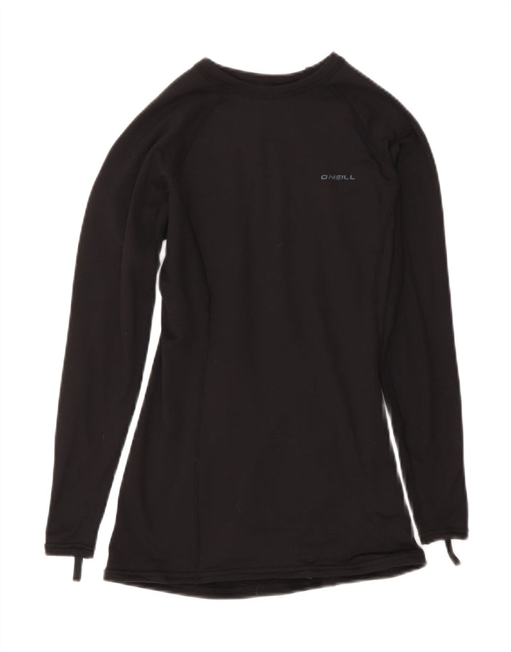 O'Neill pentru femei Performance Fit Top cu mânecă lungă UK 14 Large Nylon negru