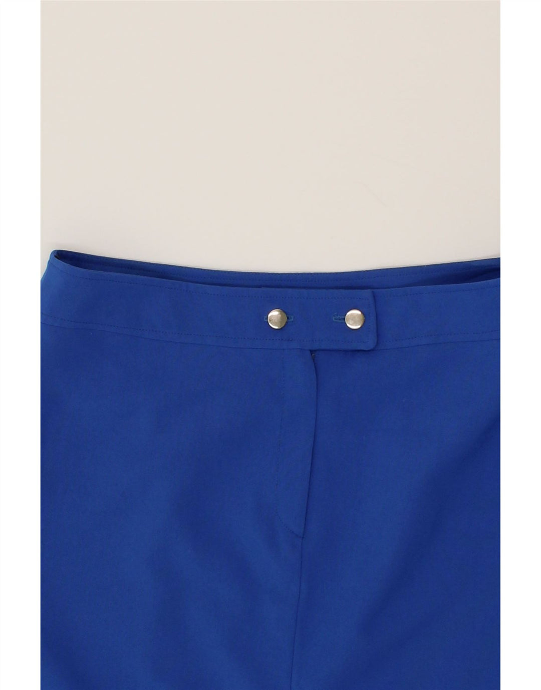 VINTAGE Womens Maxi Skirt W32 Large Blue Polyester Vintage Vintage and Second-Hand Vintage from Messina Hembry 