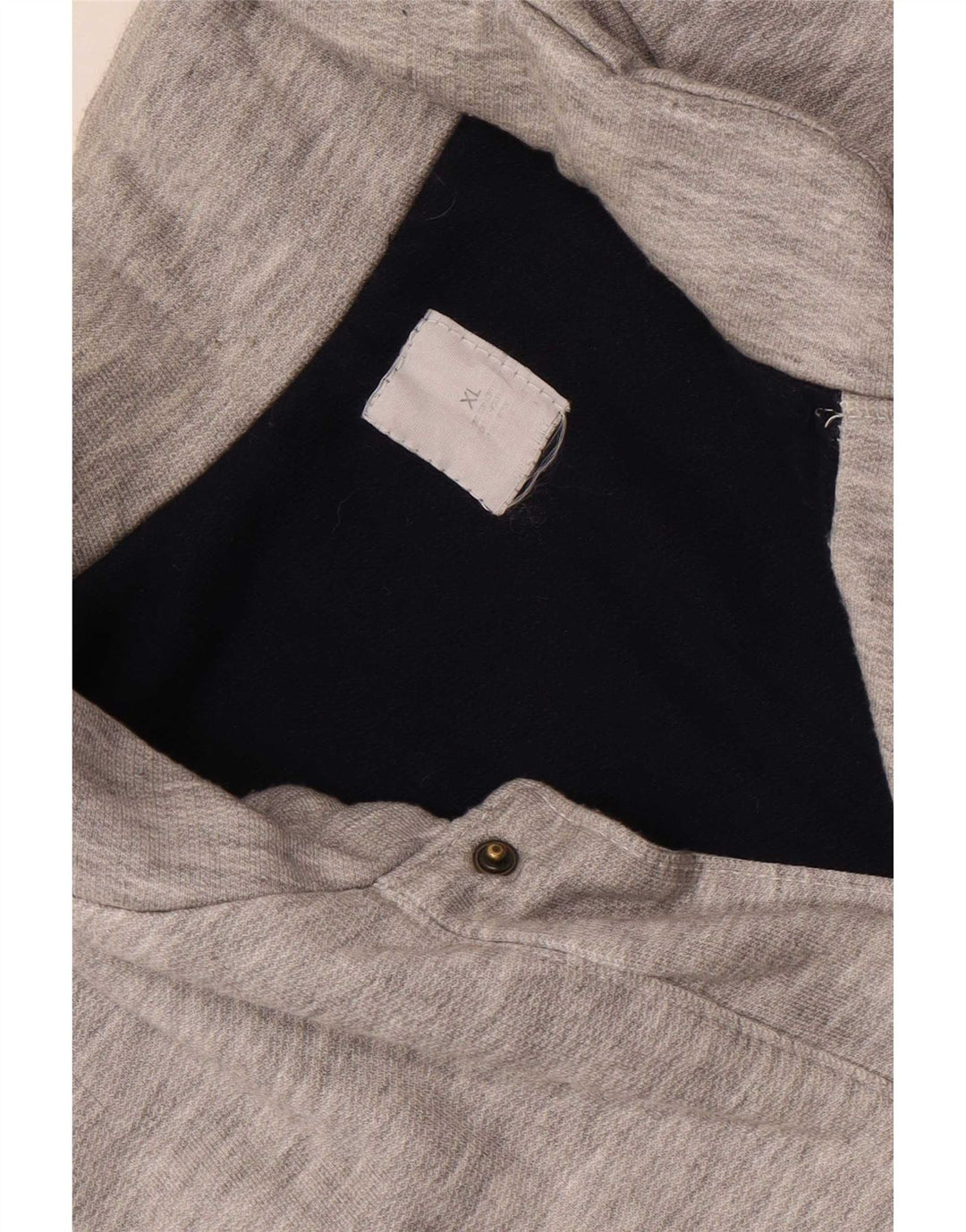 Jachetă de trening vintage pentru bărbați fără mâneci, XL, gri, pete