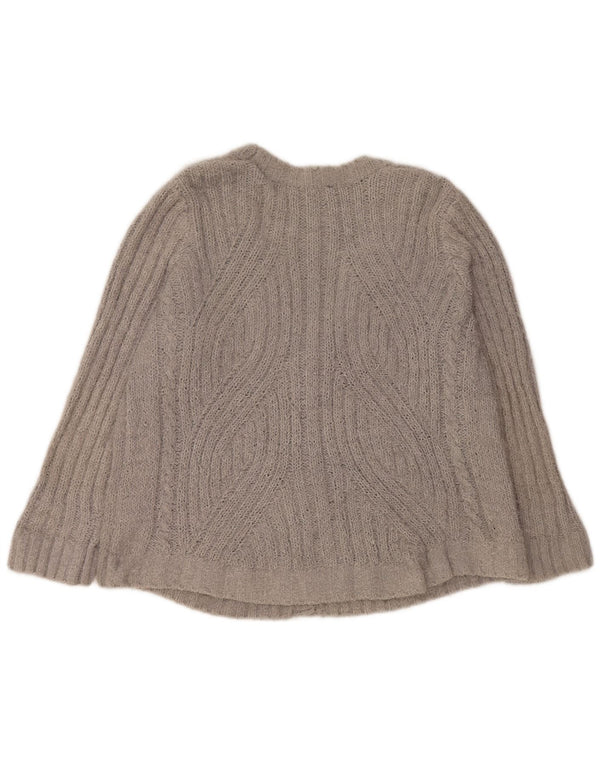 Pulover cardigan supradimensionat pentru femei Marks & Spencer UK 18 XL poliester gri