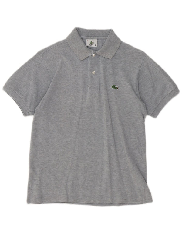 Tricou polo pentru bărbați LACOSTE Mărimea 2 XS bumbac cu pete gri