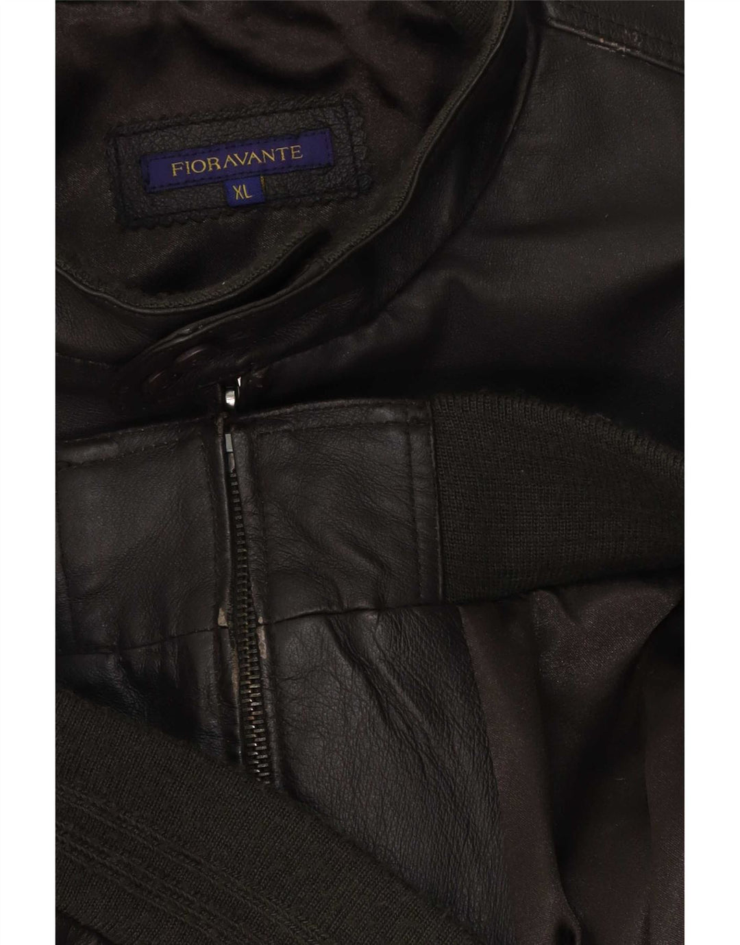 Jachetă de piele vintage pentru bărbați UK 42 XL maro