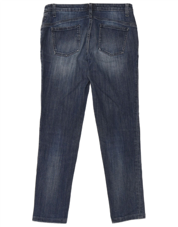 Trussardi blugi subțiri pentru femei W28 L28 bumbac albastru