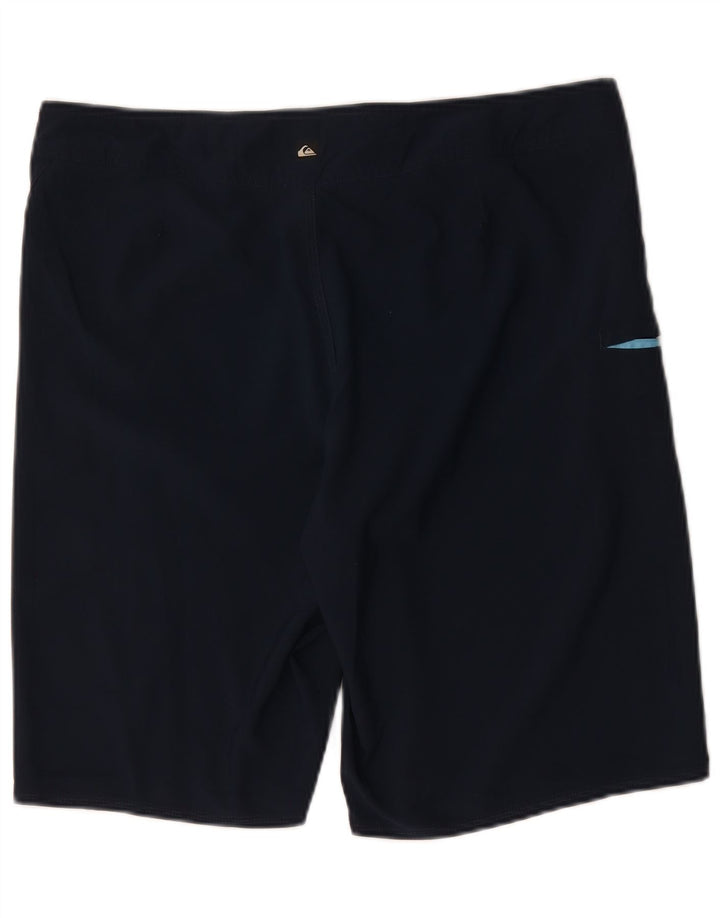 Pantaloni scurți de înot Quiksilver pentru bărbați, mari, bleumarin, poliester