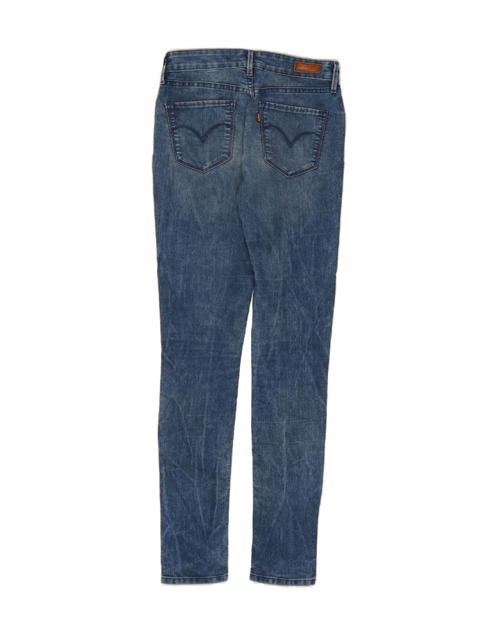 LEVI'S Womens Skinny Jeans W25 L32 Blue Cotton Vintage Levi's and Second-Hand Levi's from Messina Hembry 