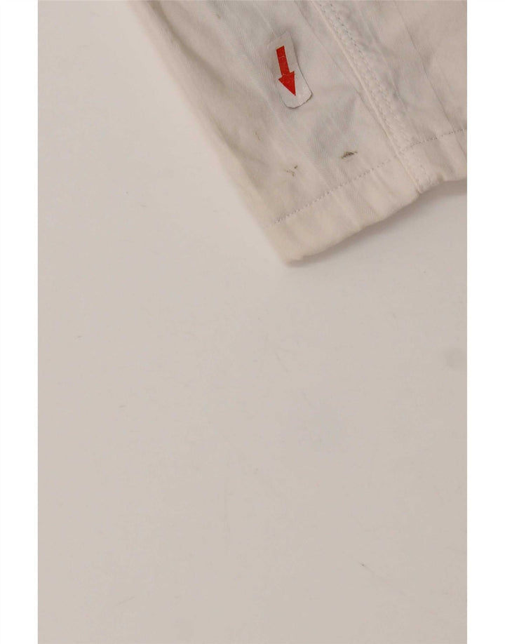 Pantaloni scurți casual pentru bărbați SIVIGLIA W33 Bumbac cu dungi albe medii