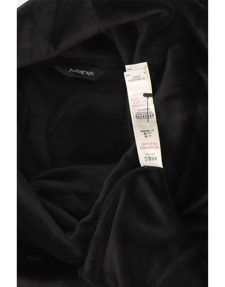 Pulover pentru damă Marks & Spencer Autograph Velour Pulover UK 10 Mic Negru