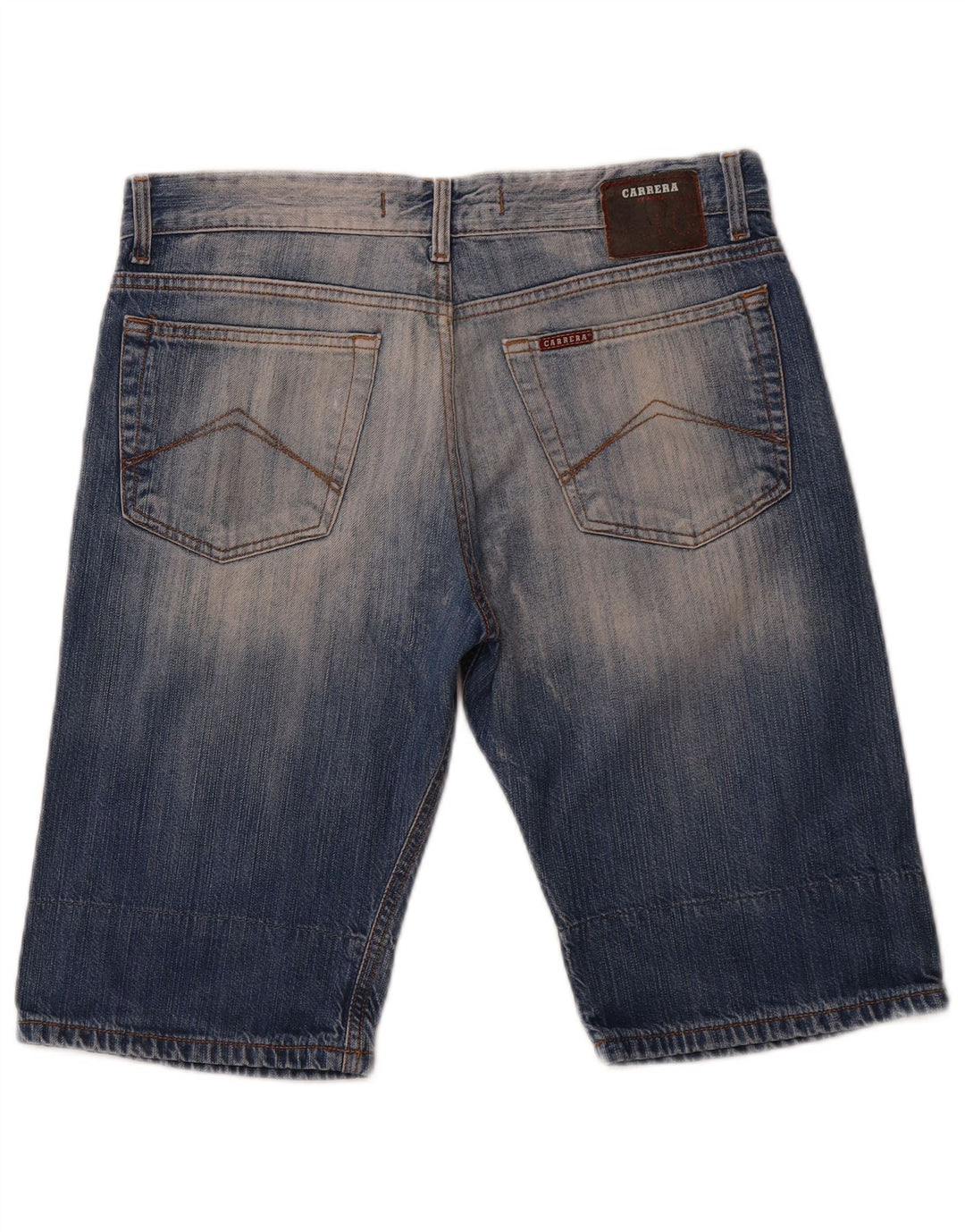 CARRERA Pantaloni scurți din denim învechit pentru bărbați IT 48 Medium W33 Bumbac albastru