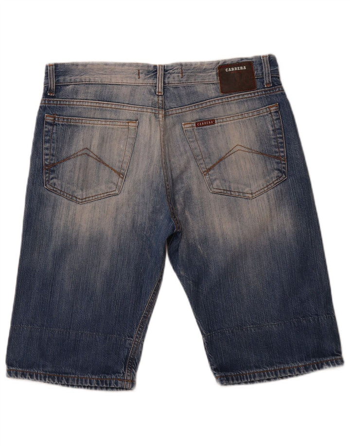 CARRERA Pantaloni scurți din denim învechit pentru bărbați IT 48 Medium W33 Bumbac albastru