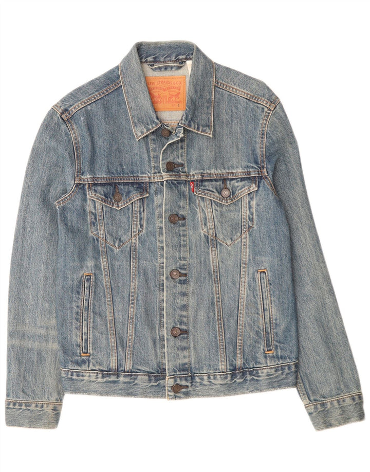 Jachetă de blugi pentru bărbați Levi's UK 36 Small Blue Bumbac