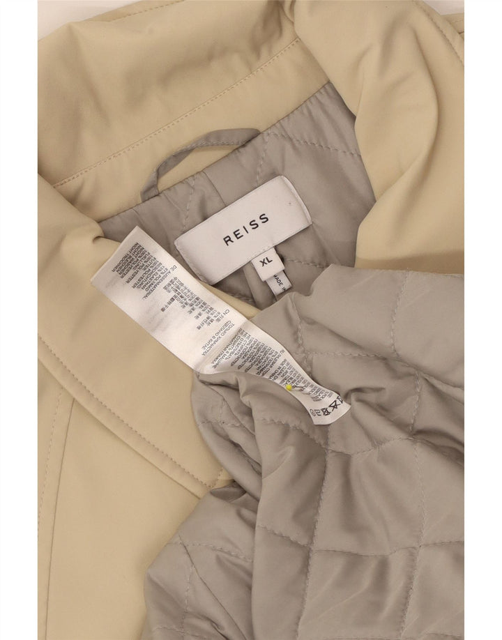 Palton pentru bărbați Reiss UK 42 XL poliamidă bej