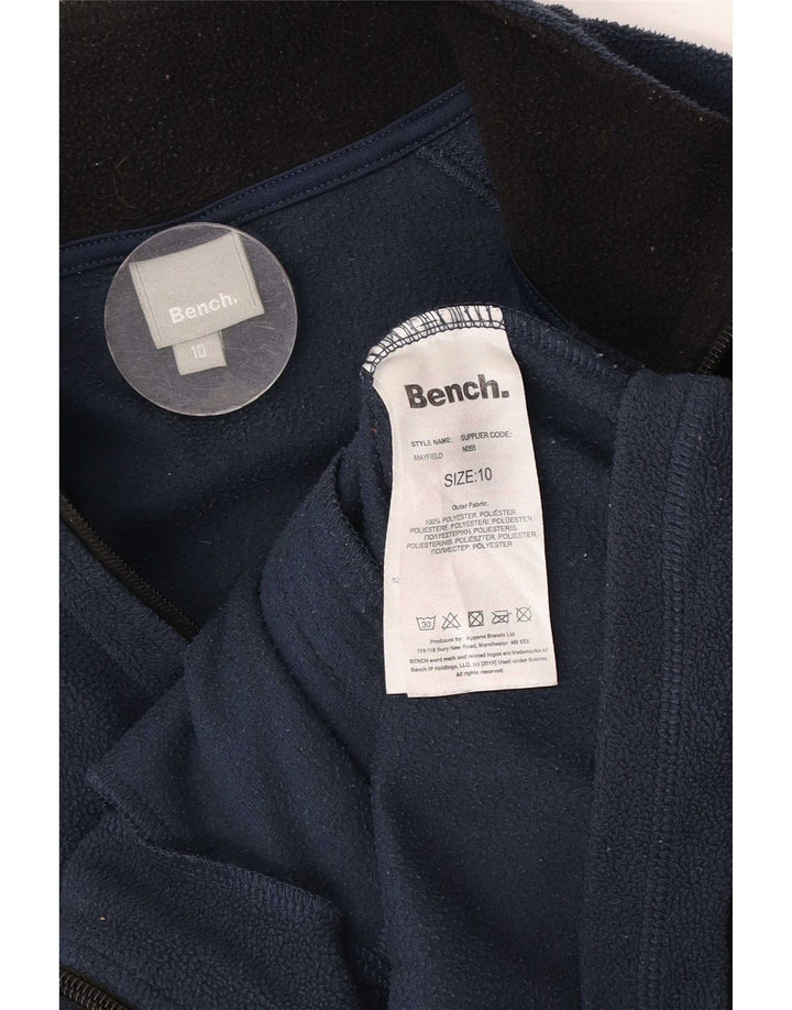 Jachetă din lână pentru femei Bench UK 10 Small, bleumarin, poliester